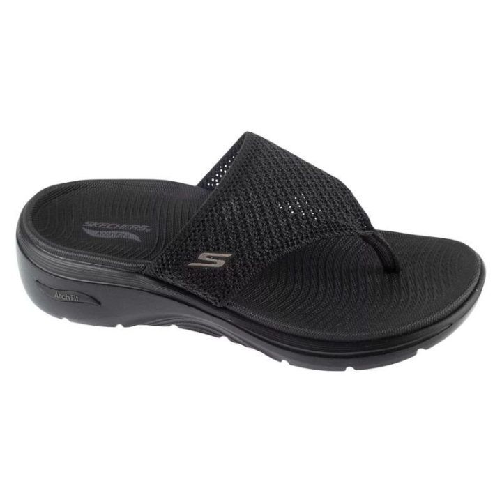 Moteriškos basutės Skechers Go Walk Arch Fit 2.0, juodos