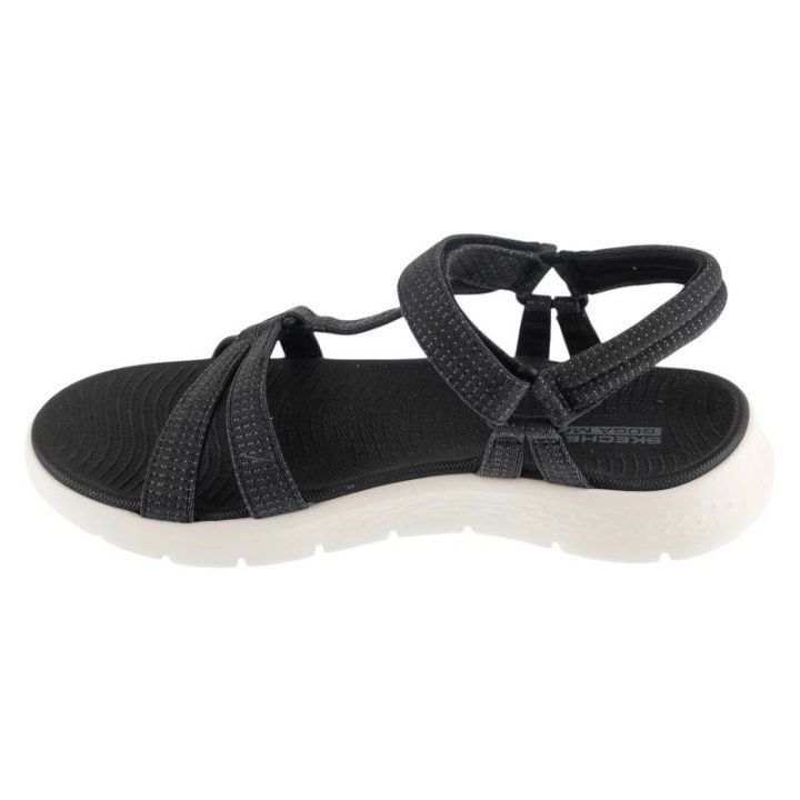 Moteriškos basutės Skechers Go Walk Flex Sandal Sublime, juodos