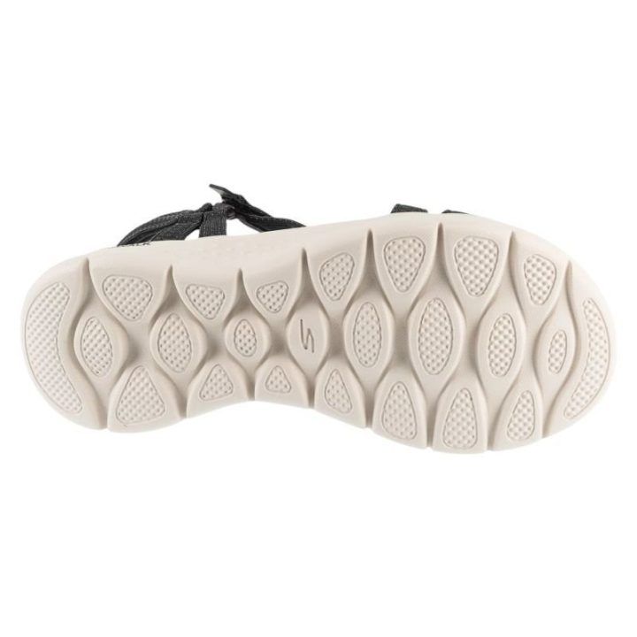 Moteriškos basutės Skechers Go Walk Flex Sandal Sublime, juodos