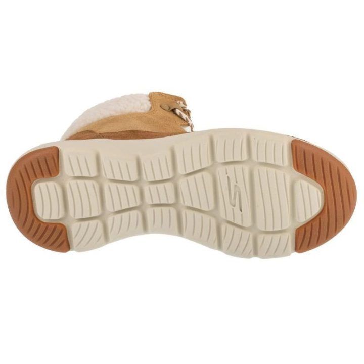 Moteriški žieminiai batai Skechers Glacial Ultra - Autumn Days, rudi