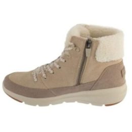 Moteriški žieminiai batai Skechers Glacial Ultra - Autumn Days, smėlio