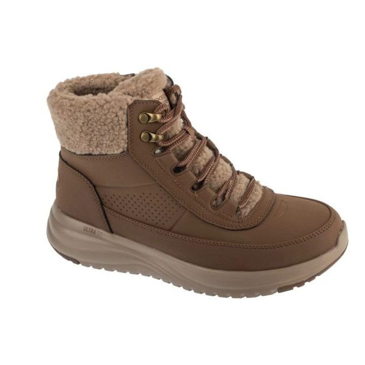 Moteriški žieminiai aulinukai Skechers On-The-Go Stellar, rudi