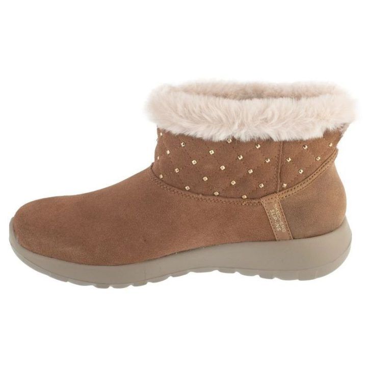 Moteriški įspiriami batai Skechers On-The-Go Joy, rudi