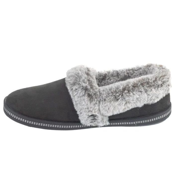 Moteriškos šlepetės Skechers Cozy Campfire-Team Toasty, juodos