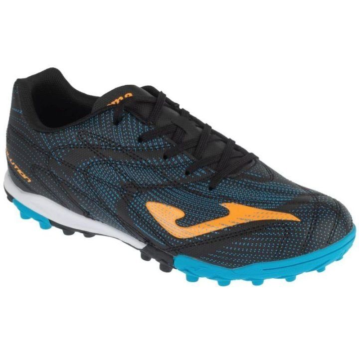 Vaikiški futbolo bateliai dirbtinei dangai Joma Evolution, juodi