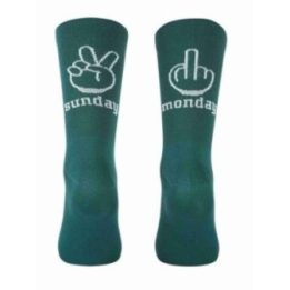 Dviratininko kojinės Northwave Sunday Monday Sock, smaragdo žalios