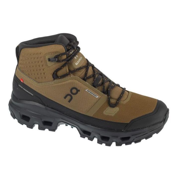 Vyriški neperšlampami žygio batai On Cloudrock Mid Waterproof