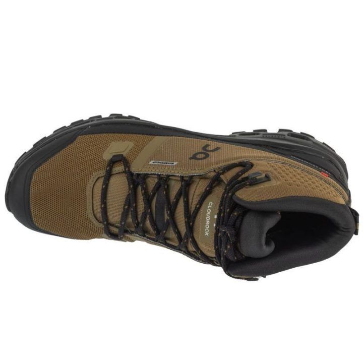 Vyriški neperšlampami žygio batai On Cloudrock Mid Waterproof