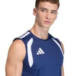 Vyriški berankoviai marškinėliai adidas Tiro 26, tamsiai mėlyni