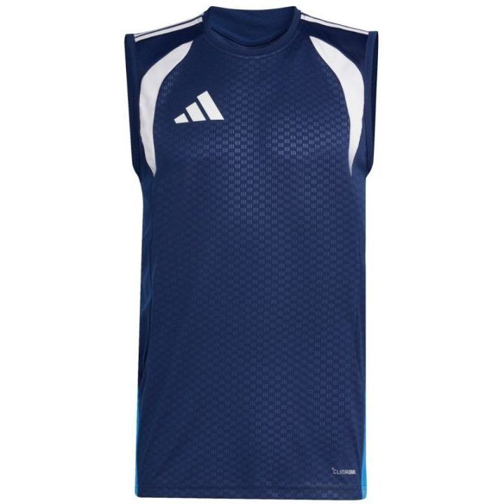 Vyriški berankoviai marškinėliai adidas Tiro 26, tamsiai mėlyni