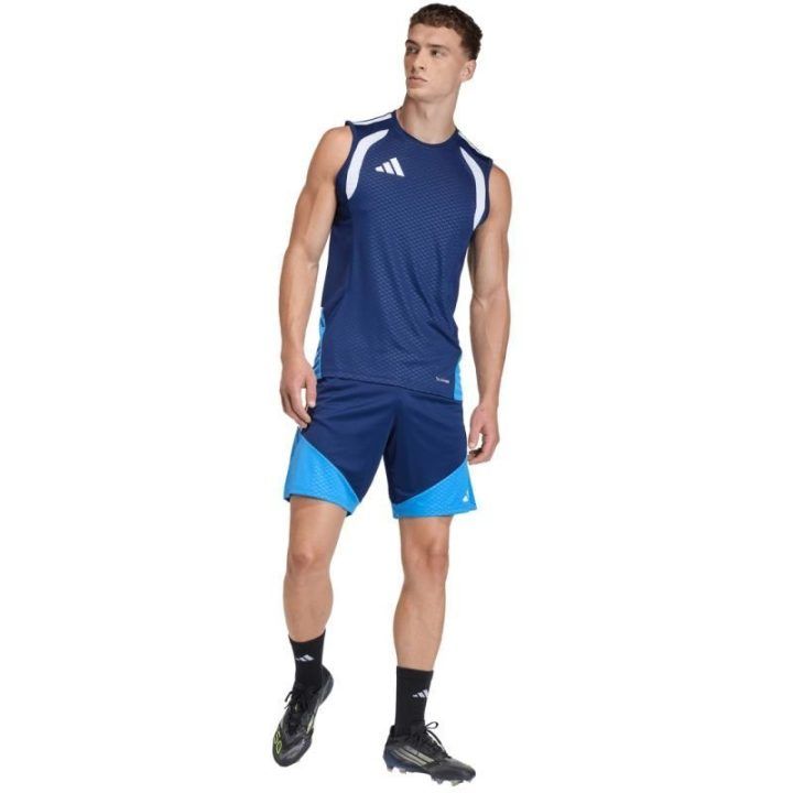 Vyriški berankoviai marškinėliai adidas Tiro 26, tamsiai mėlyni