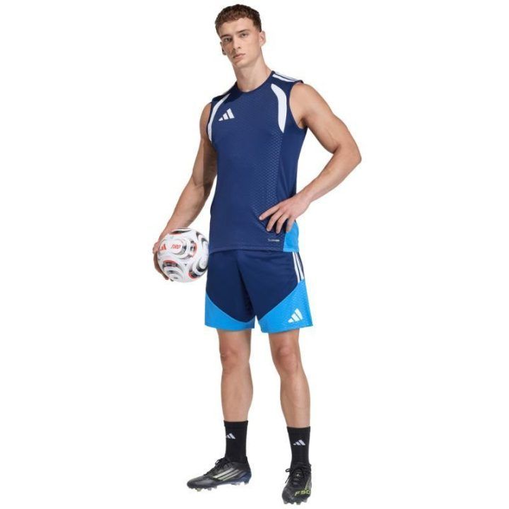 Vyriški berankoviai marškinėliai adidas Tiro 26, tamsiai mėlyni