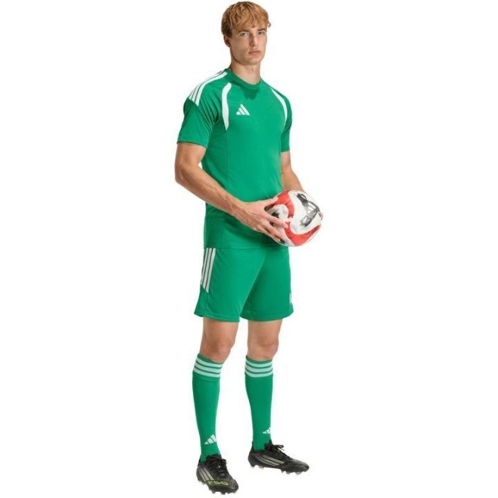Vyriški prigludusio kirpimo marškinėliai adidas Tiro 26 League, žali