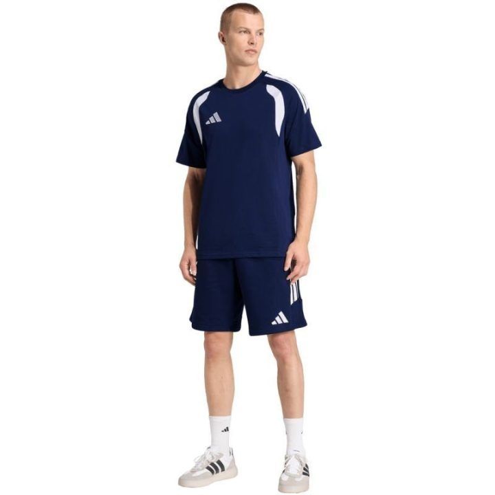 Vyriški medvilniniai šortai adidas Tiro 26 League Sweat, tamsiai mėlyni