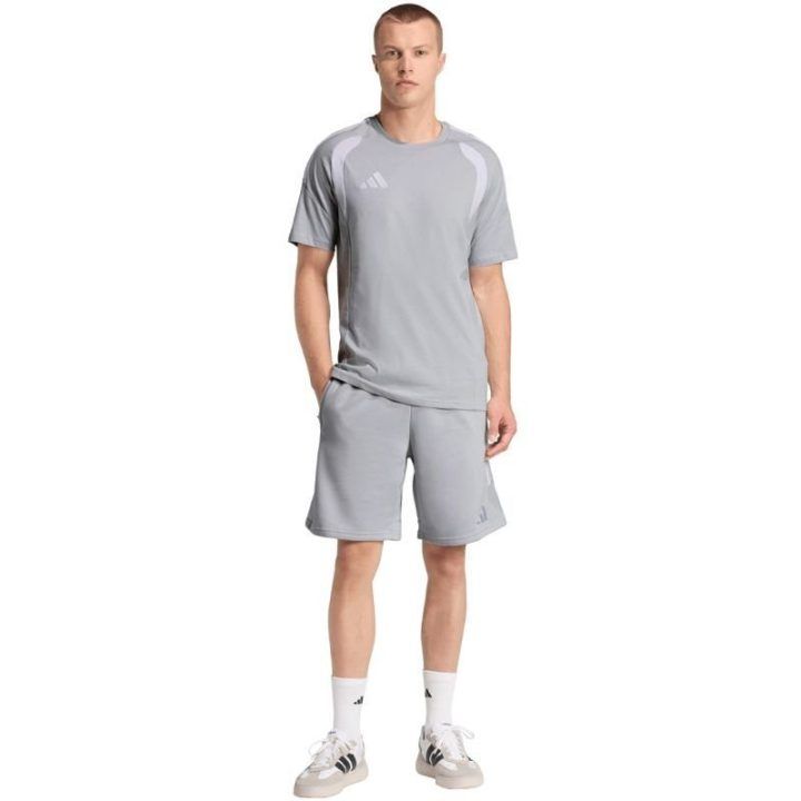 Vyriški medvilniniai šortai adidas Tiro 26 League Sweat, pilki