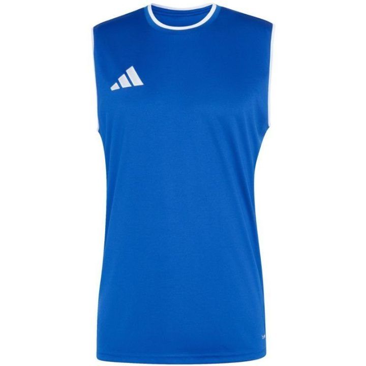 Vyriški marškinėliai be rankovių adidas Entrada 26, mėlyni
