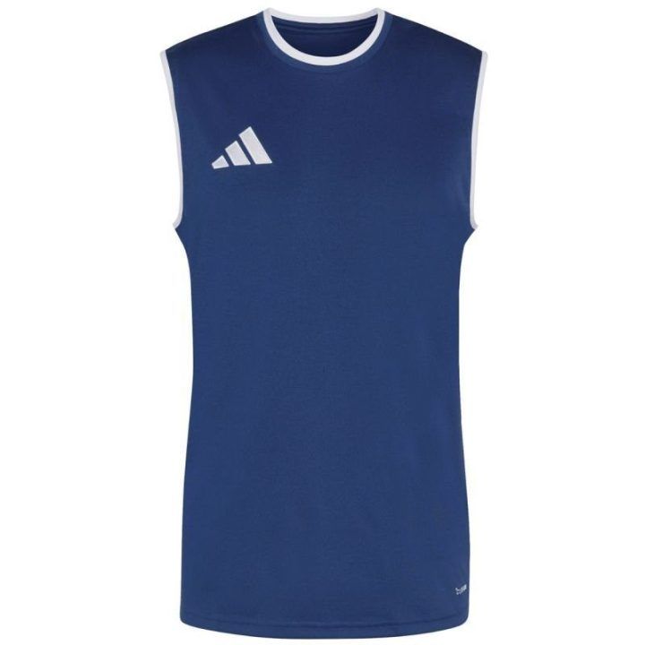 Vyriški marškinėliai be rankovių adidas Entrada 26, tamsiai mėlyni