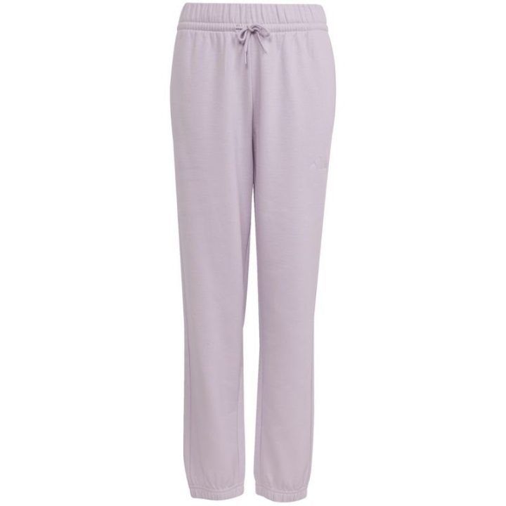 Vaikiškos medvilninės kelnės adidas Essentials, violetinės