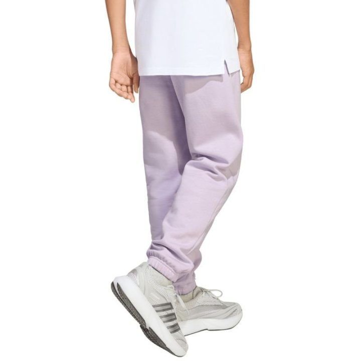 Vaikiškos medvilninės kelnės adidas Essentials, violetinės