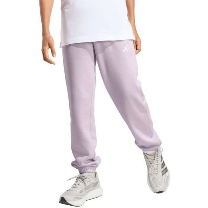 Vaikiškos medvilninės kelnės adidas Essentials, violetinės