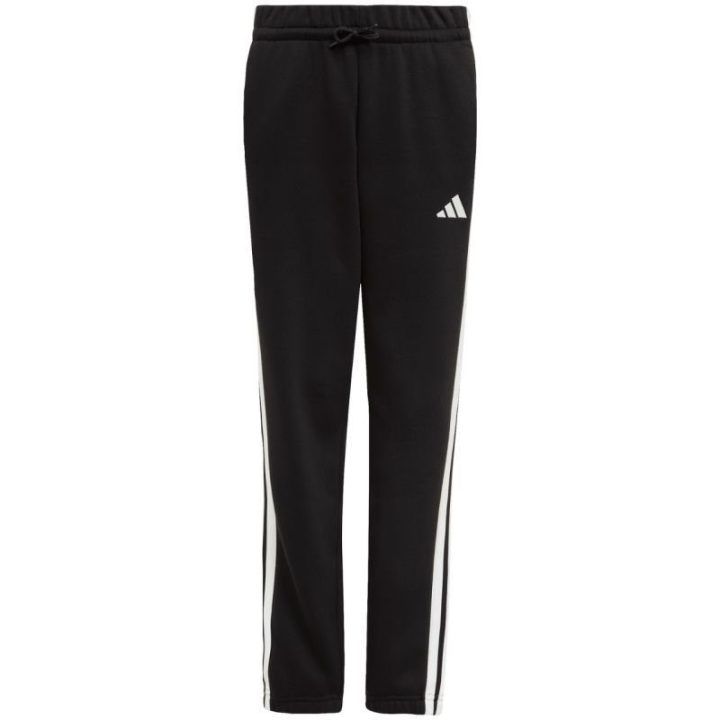 Vaikiškos medvilninės kelnės adidas Essentials, juodos