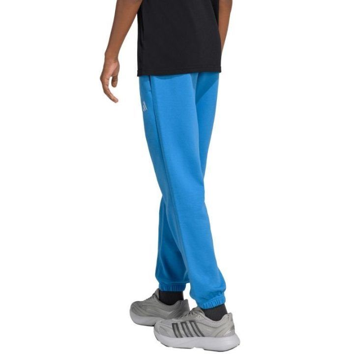 Vaikiškos medvilninės kelnės adidas Essentials, mėlynos
