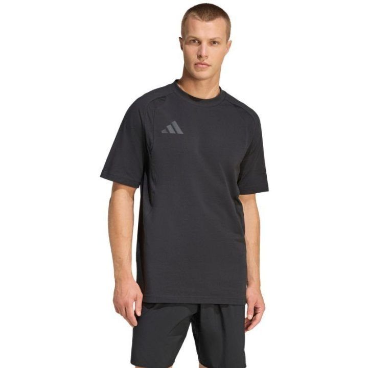 Vyriški medvilniniai marškinėliai adidas Tiro 26 Travel Tee, juodi