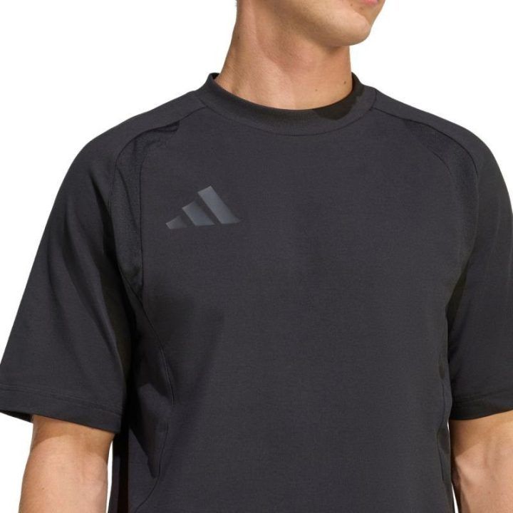 Vyriški medvilniniai marškinėliai adidas Tiro 26 Travel Tee, juodi