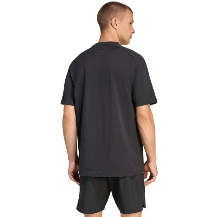 Vyriški medvilniniai marškinėliai adidas Tiro 26 Travel Tee, juodi