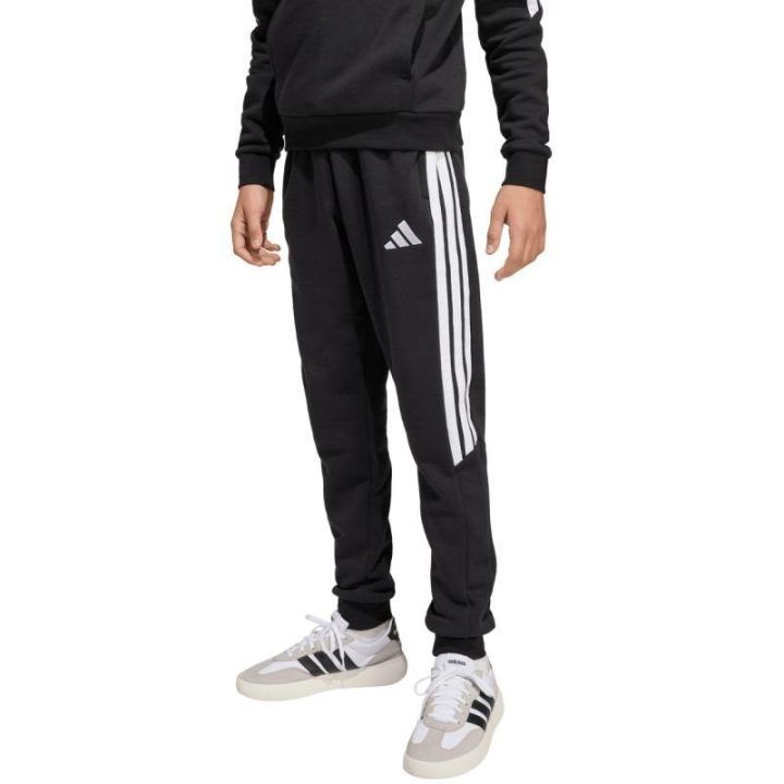 Vaikiškos medvilninės kelnės adidas Tiro 26 League Sweat, juodos