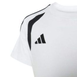 Vaikiški marškinėliai adidas Tiro 26 League Tee, balti ir juodi