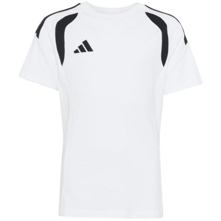 Vaikiški marškinėliai adidas Tiro 26 League Tee, balti ir juodi