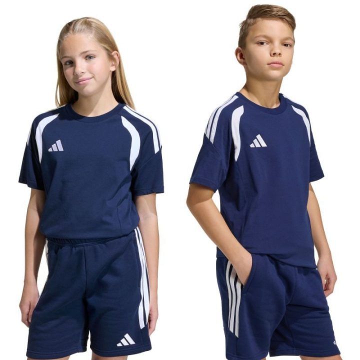 Vaikiški marškinėliai adidas Tiro 26 League, tamsiai mėlyni