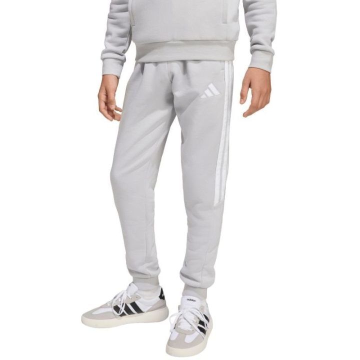 Vaikiškos medvilninės kelnės adidas Tiro 26 League Sweat, pilkos