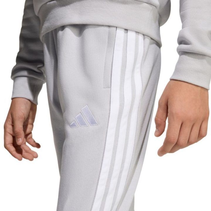 Vaikiškos medvilninės kelnės adidas Tiro 26 League Sweat, pilkos