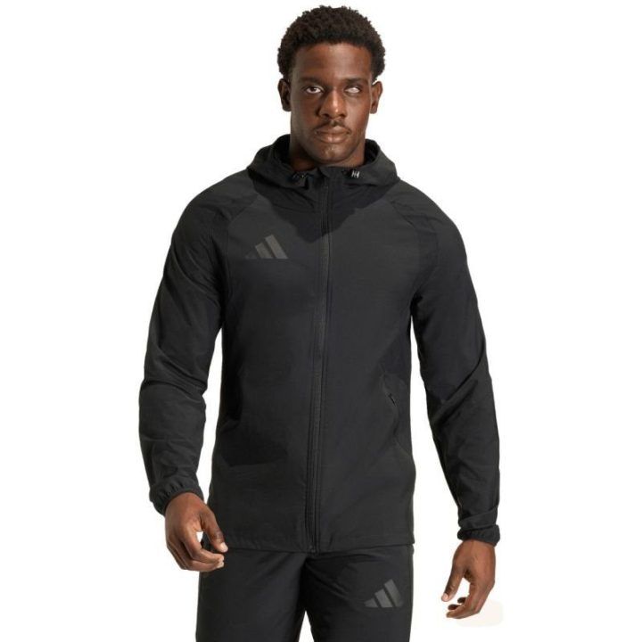 Vyriška vėjo striukė adidas Tiro 26 Travel, juoda