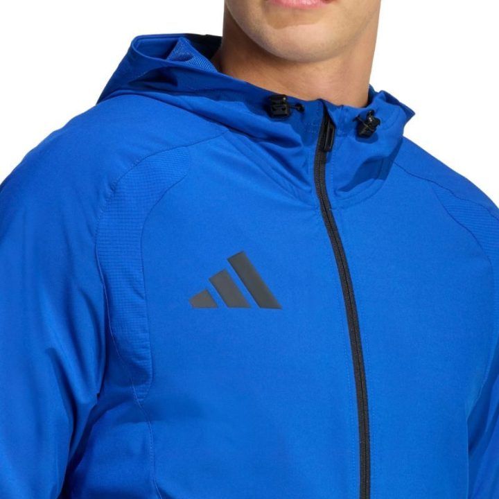 Vyriška vėjo striukė adidas Tiro 26 Travel, mėlyna