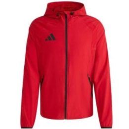 Vyriška striukė nuo vėjo adidas Tiro 26 Travel, raudona