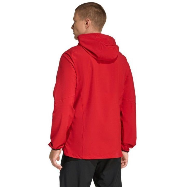 Vyriška striukė nuo vėjo adidas Tiro 26 Travel, raudona