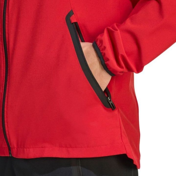 Vyriška striukė nuo vėjo adidas Tiro 26 Travel, raudona
