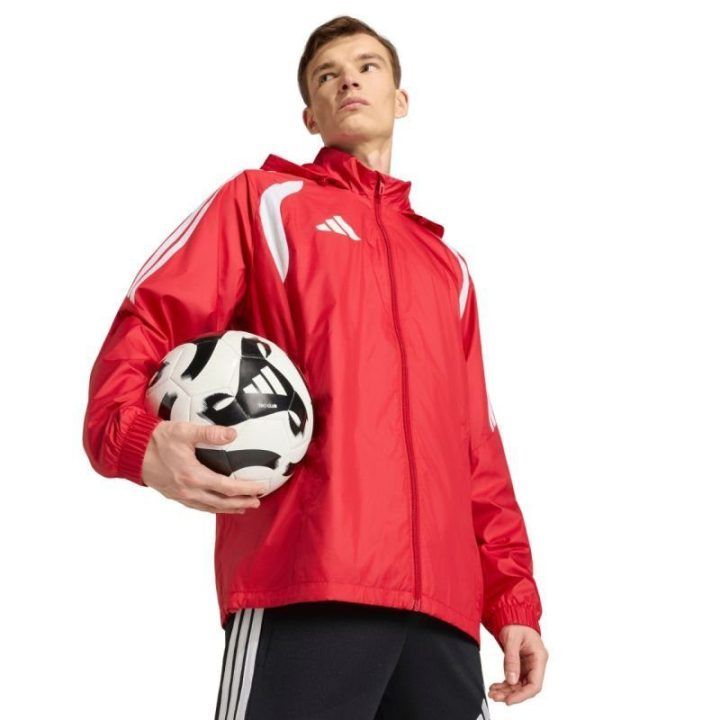 Vyriška striukė nuo vėjo adidas Tiro 26 League, raudona