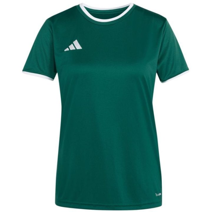 Moteriški sportiniai marškinėliai adidas Entrada 26, žali