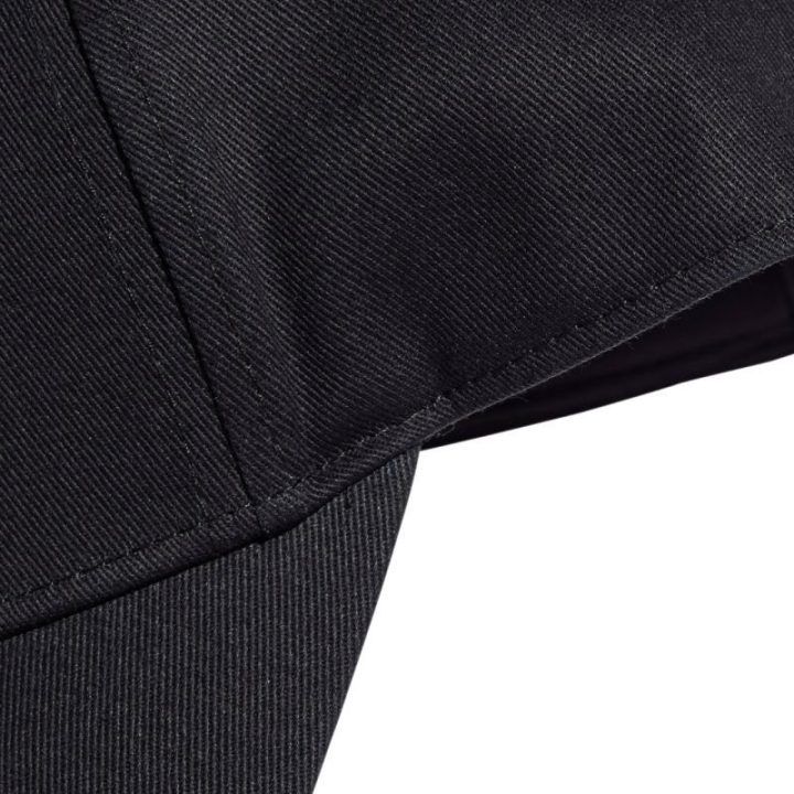 Medvilninė kepurė su snapeliu adidas 3-Stripes New Logo Baseball, juoda