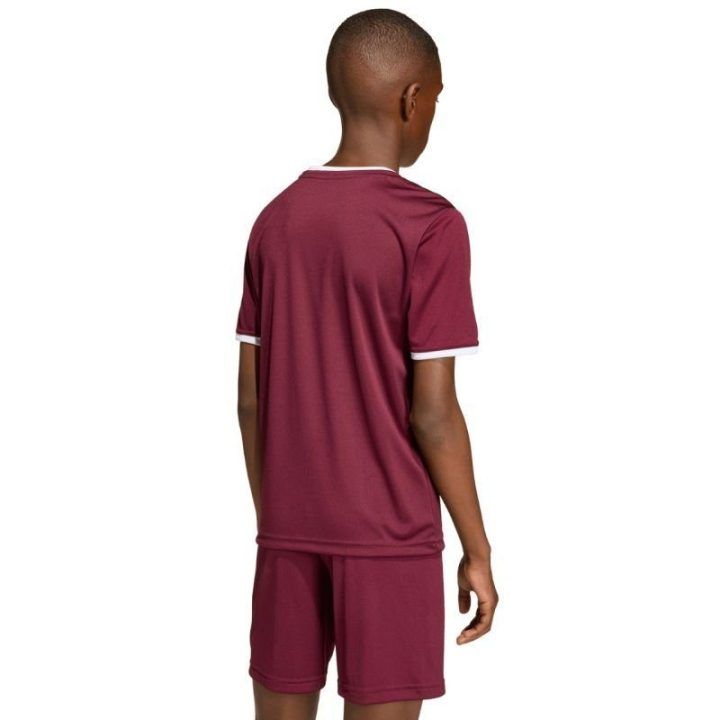 Vaikiški futbolo marškinėliai adidas Entrada 26, bordo