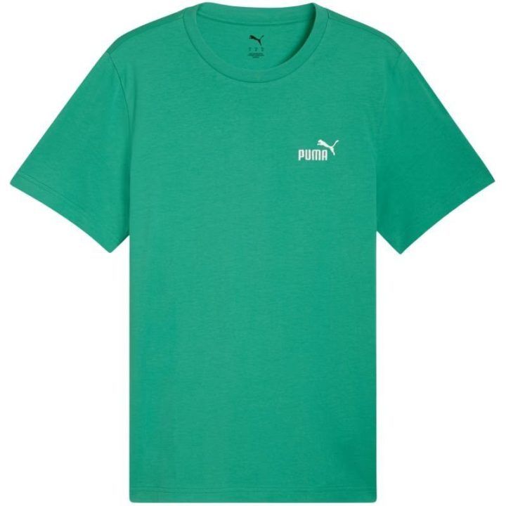 Vyriški medvilniniai marškinėliai Puma ESS Small No.1 Logo, žali