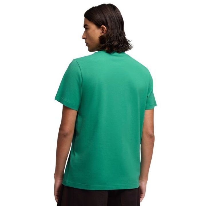 Vyriški medvilniniai marškinėliai Puma ESS Small No.1 Logo, žali