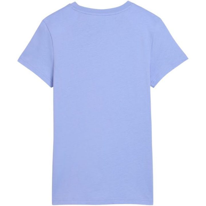 Moteriški marškinėliai Puma ESS Small No.1 Logo, violetiniai