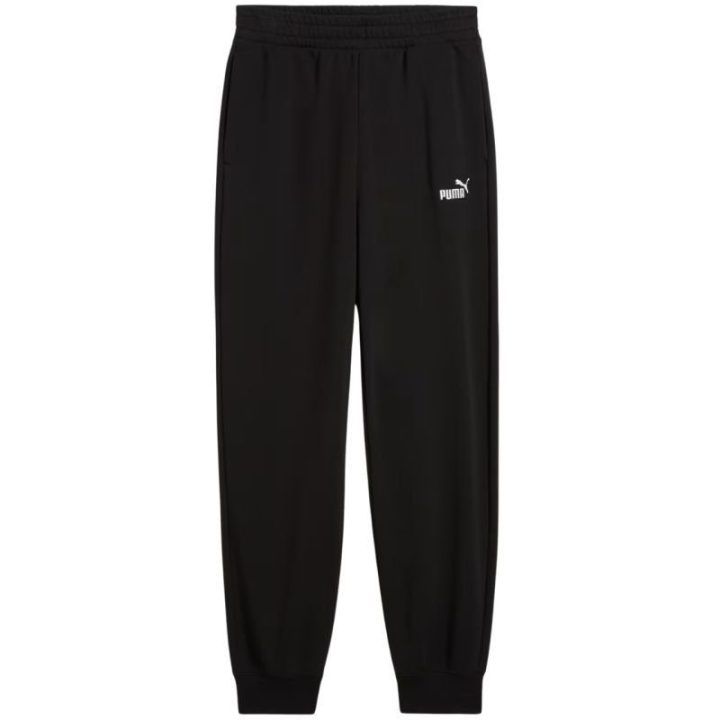 Moteriškos medvilninės kelnės Puma ESS Small No.1 Comfort, juodos