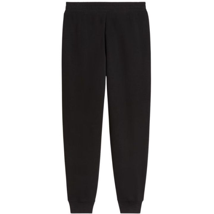 Moteriškos medvilninės kelnės Puma ESS Script Comfort, juodos
