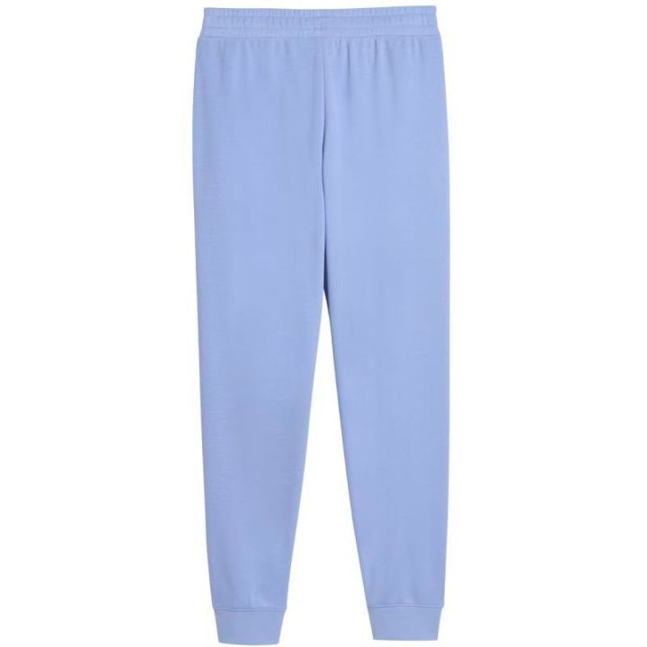 Moteriškos medvilninės kelnės Puma ESS Script Comfort, mėlynos